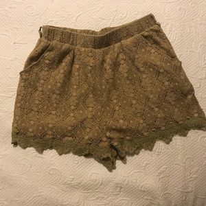 Lace shorts